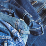 Our planet Earth, jeans, and eco-friendly clothes